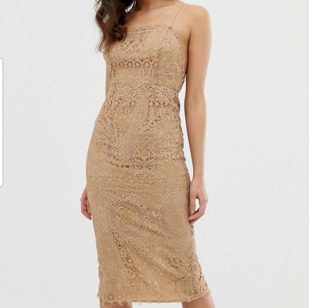 Asos tall lace dress
